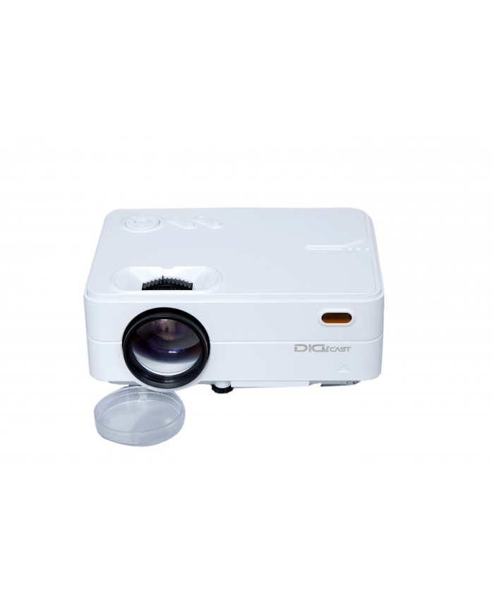 DigiCast DC15 Non Android HD LED Latest Projector for Home / Office Entertainment